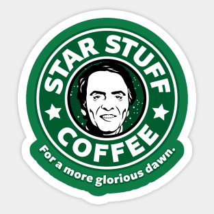 Star Stuff Coffee Sticker